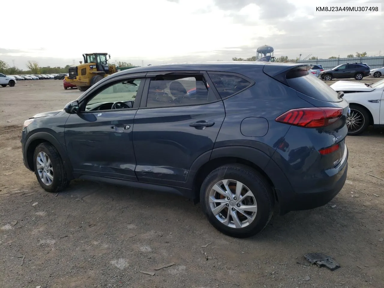 2021 Hyundai Tucson Se VIN: KM8J23A49MU307498 Lot: 72707574