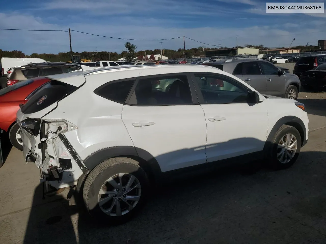 2021 Hyundai Tucson Limited VIN: KM8J3CA40MU368168 Lot: 73186214