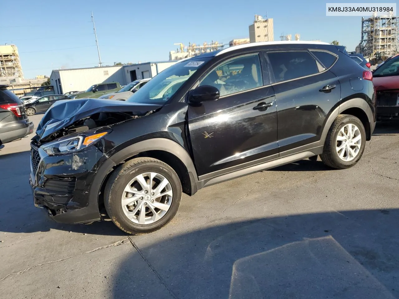 2021 Hyundai Tucson Limited VIN: KM8J33A40MU318984 Lot: 73257254