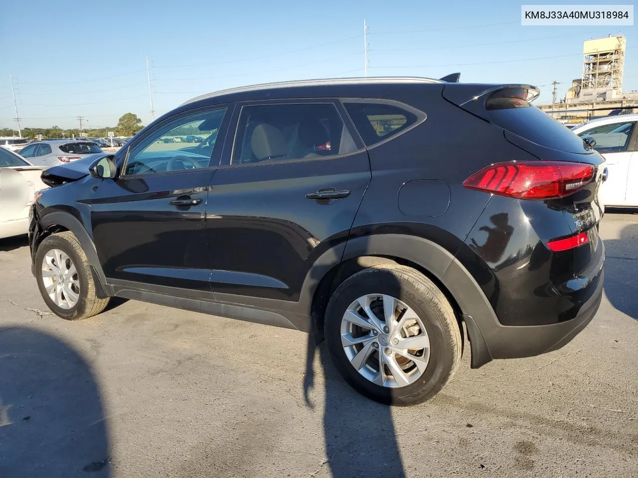 2021 Hyundai Tucson Limited VIN: KM8J33A40MU318984 Lot: 73257254