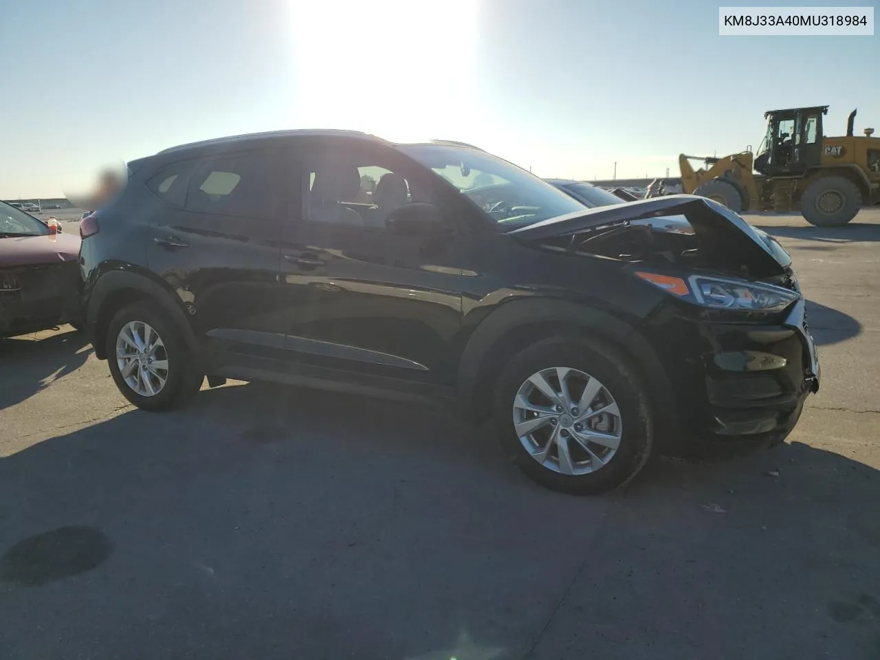 2021 Hyundai Tucson Limited VIN: KM8J33A40MU318984 Lot: 73257254