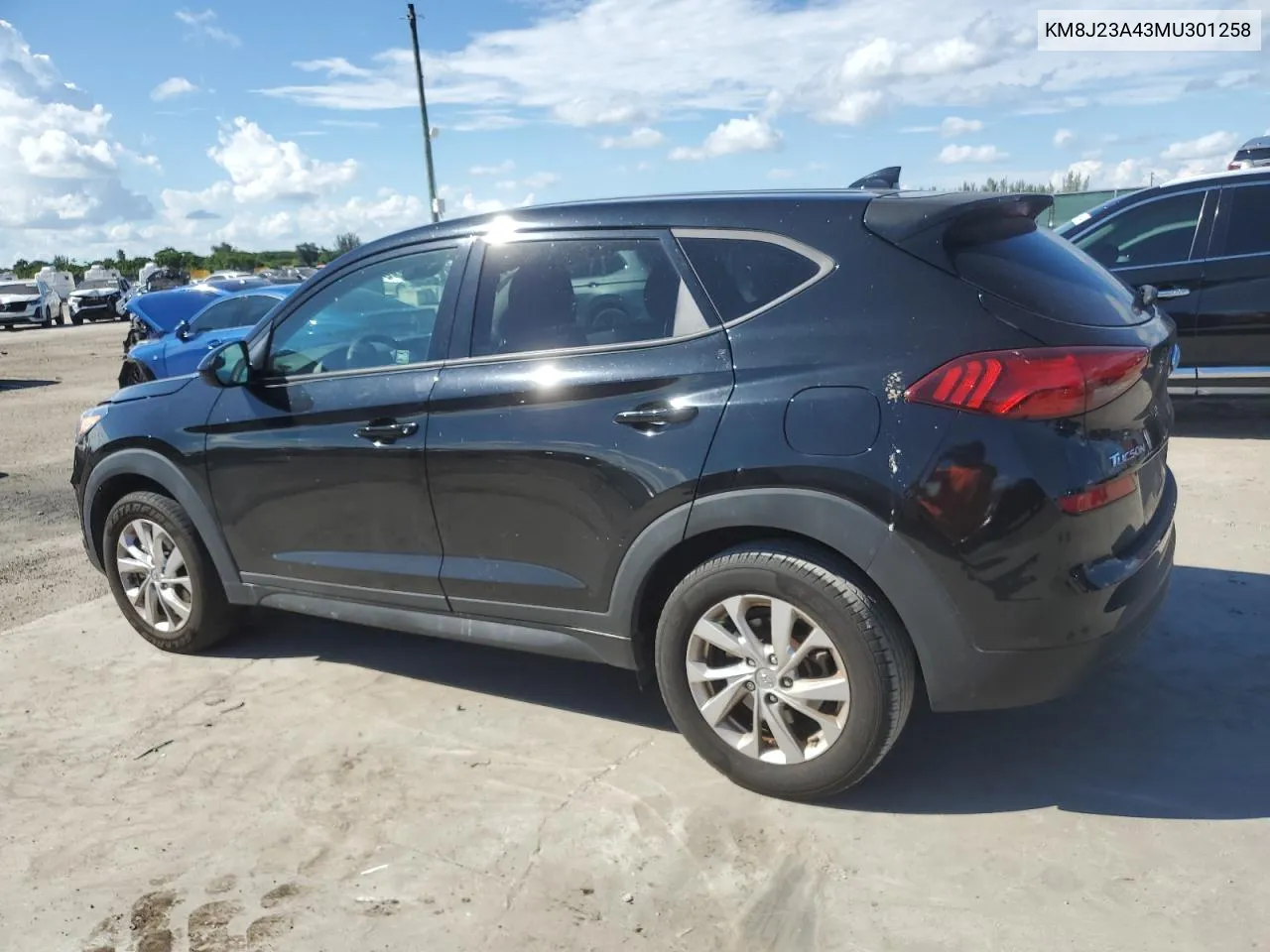 2021 Hyundai Tucson Se VIN: KM8J23A43MU301258 Lot: 73284404