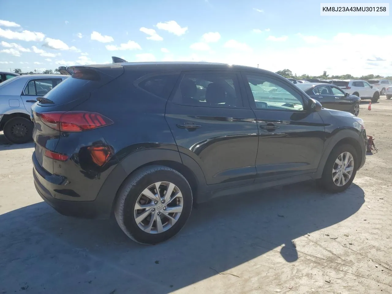 2021 Hyundai Tucson Se VIN: KM8J23A43MU301258 Lot: 73284404