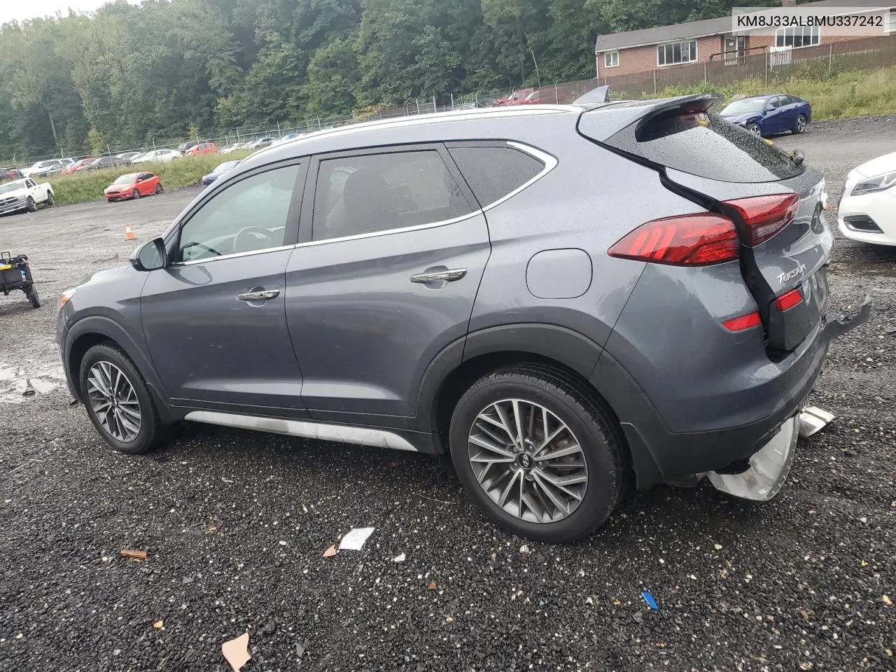 2021 Hyundai Tucson Limited VIN: KM8J33AL8MU337242 Lot: 73291714