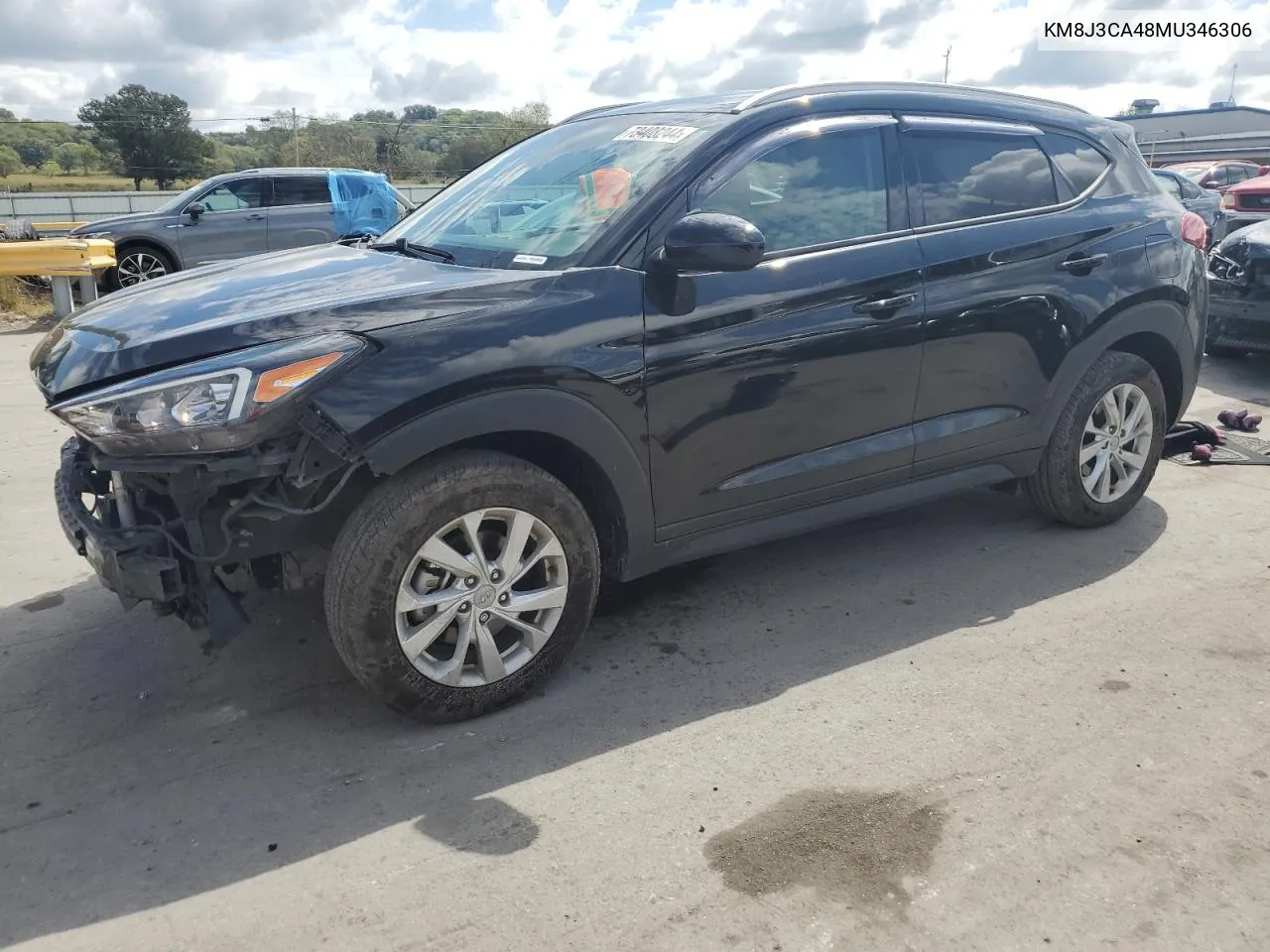 2021 Hyundai Tucson Limited VIN: KM8J3CA48MU346306 Lot: 73408244