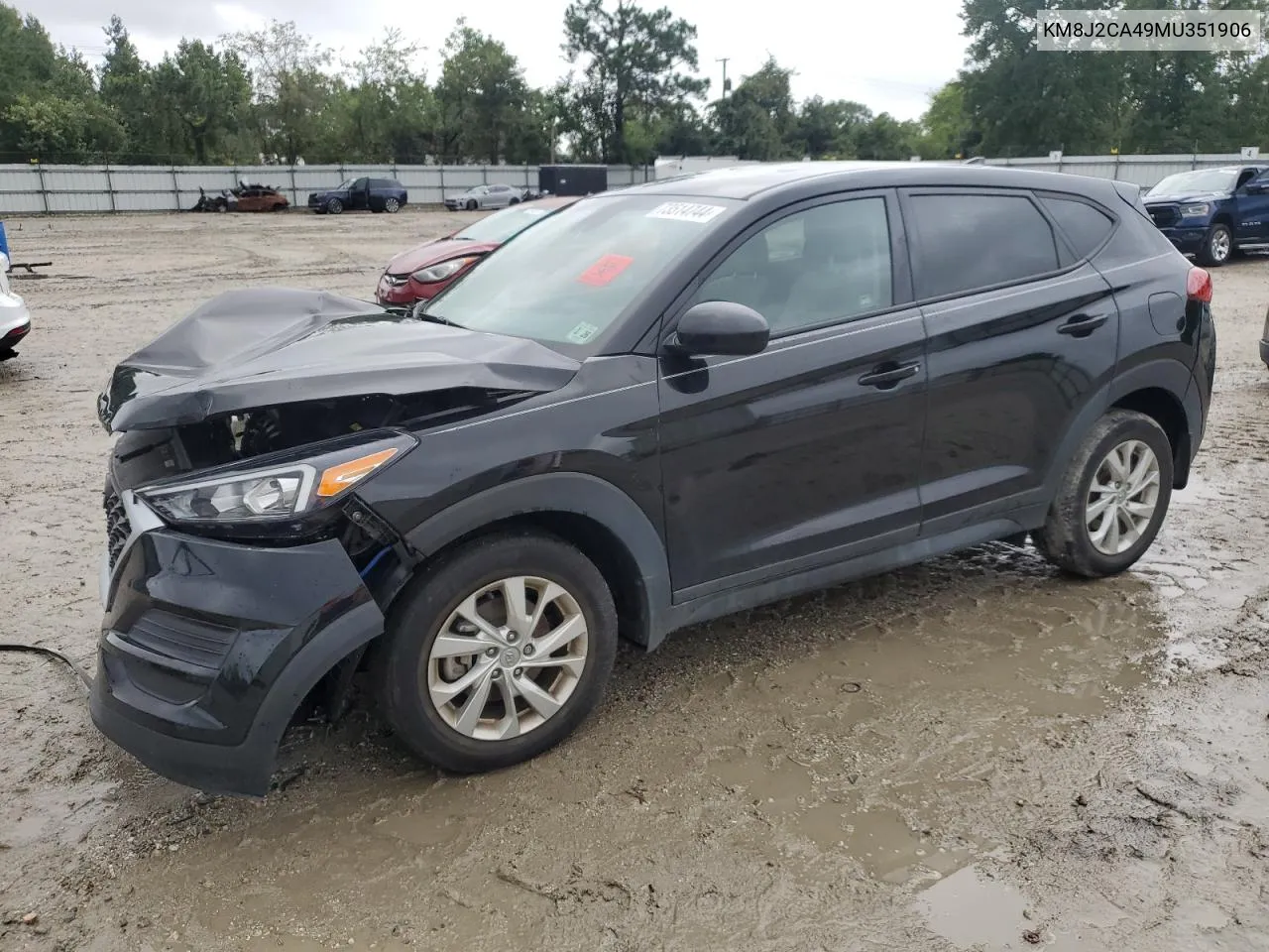 2021 Hyundai Tucson Se VIN: KM8J2CA49MU351906 Lot: 73514744