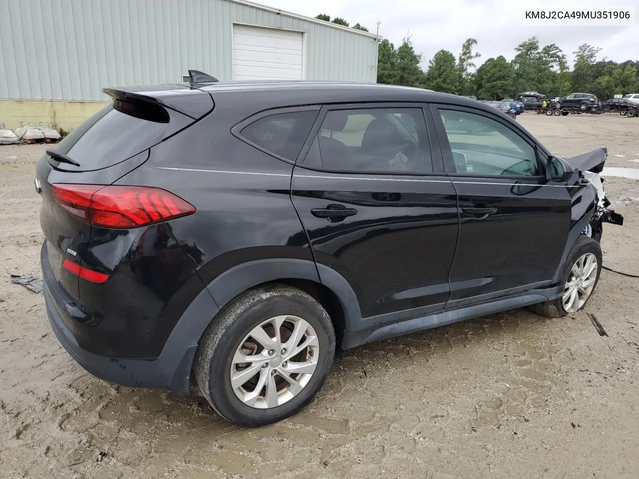 2021 Hyundai Tucson Se VIN: KM8J2CA49MU351906 Lot: 73514744