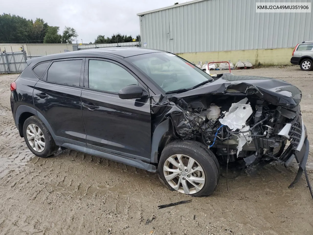 2021 Hyundai Tucson Se VIN: KM8J2CA49MU351906 Lot: 73514744