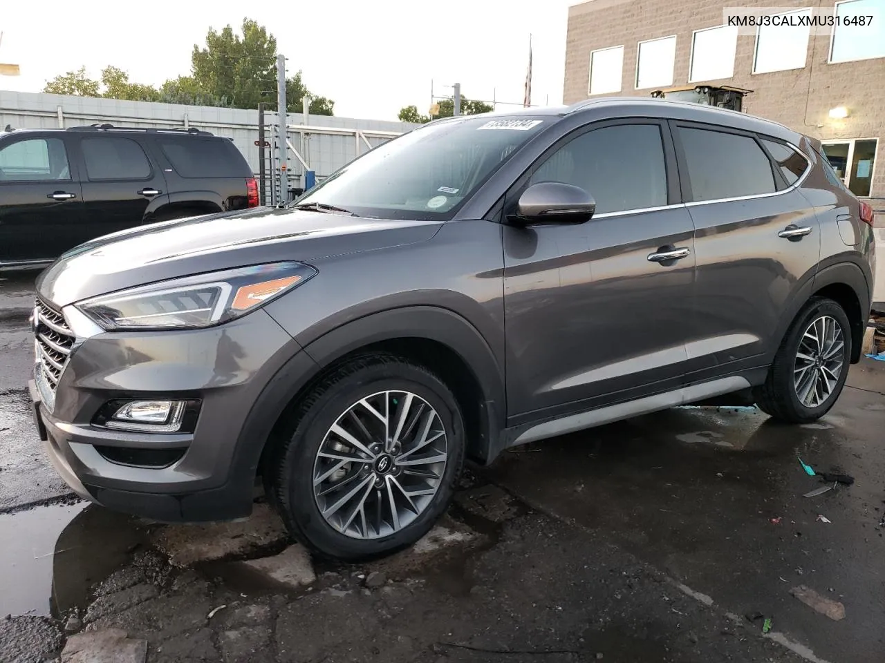 2021 Hyundai Tucson Limited VIN: KM8J3CALXMU316487 Lot: 73582734