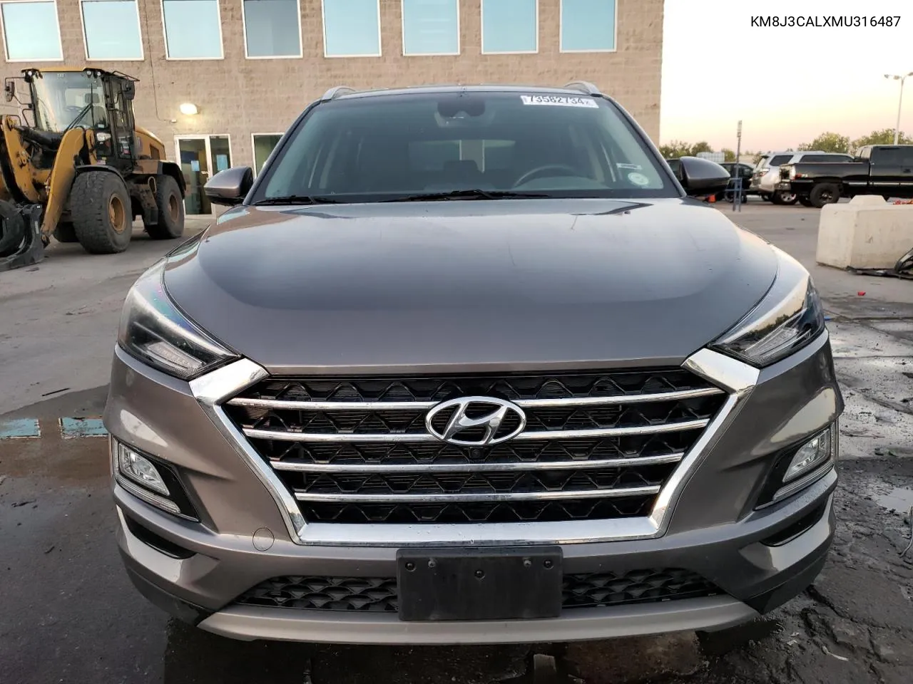 2021 Hyundai Tucson Limited VIN: KM8J3CALXMU316487 Lot: 73582734