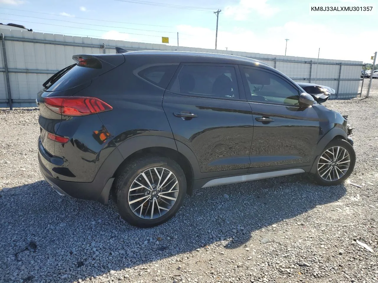 2021 Hyundai Tucson Limited VIN: KM8J33ALXMU301357 Lot: 73946804