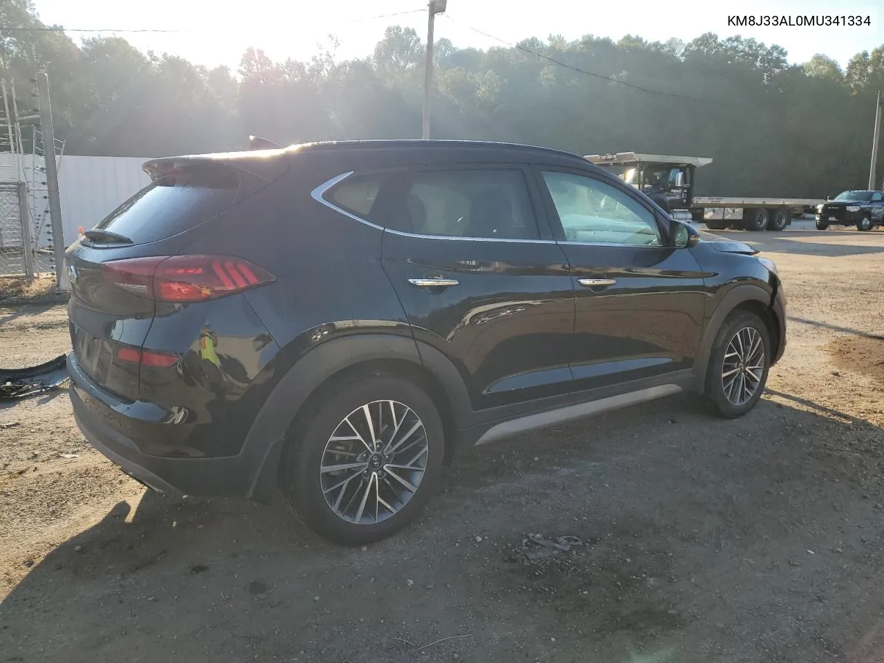 2021 Hyundai Tucson Limited VIN: KM8J33AL0MU341334 Lot: 73967374