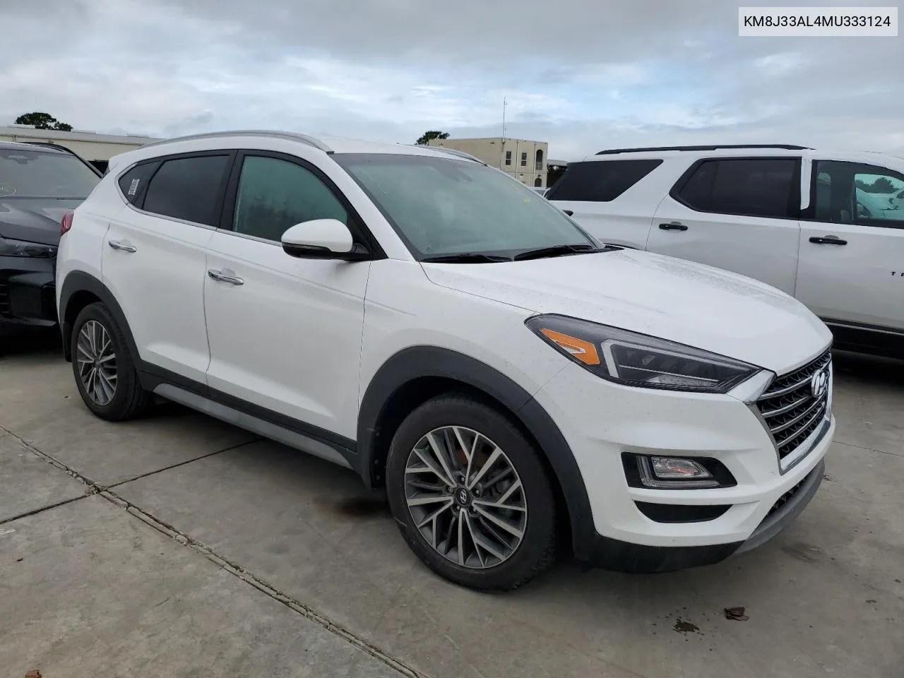 2021 Hyundai Tucson Limited VIN: KM8J33AL4MU333124 Lot: 74031004