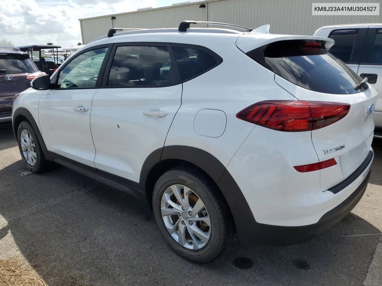 2021 Hyundai Tucson Limited VIN: KM8J33A41MU304527 Lot: 74127734