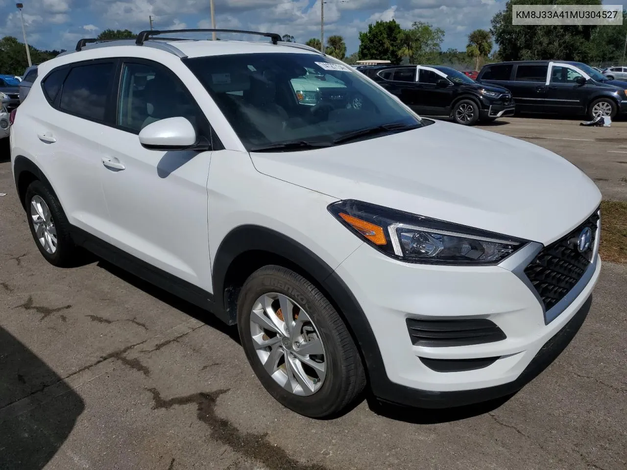 2021 Hyundai Tucson Limited VIN: KM8J33A41MU304527 Lot: 74127734