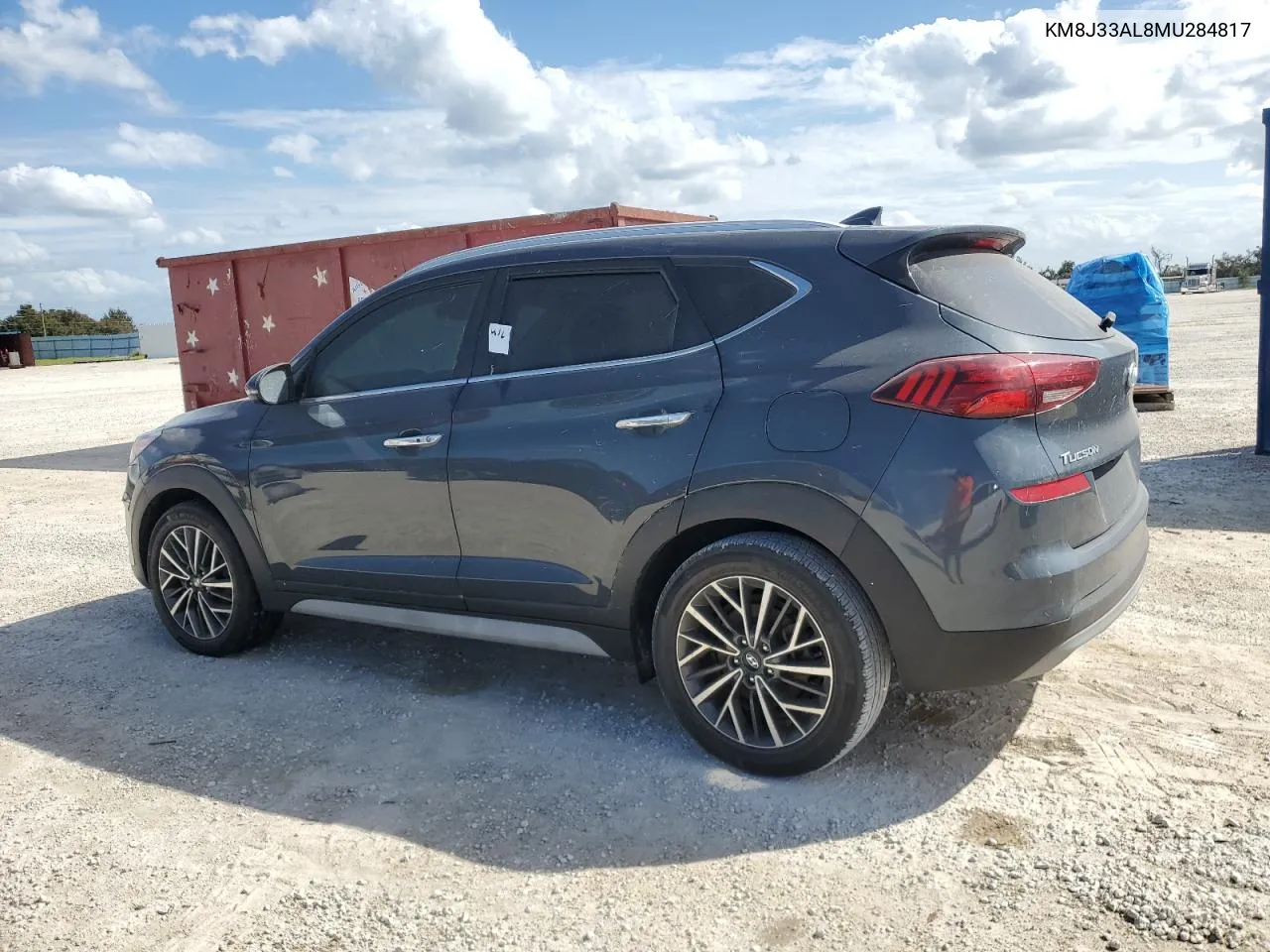 KM8J33AL8MU284817 2021 Hyundai Tucson Limited