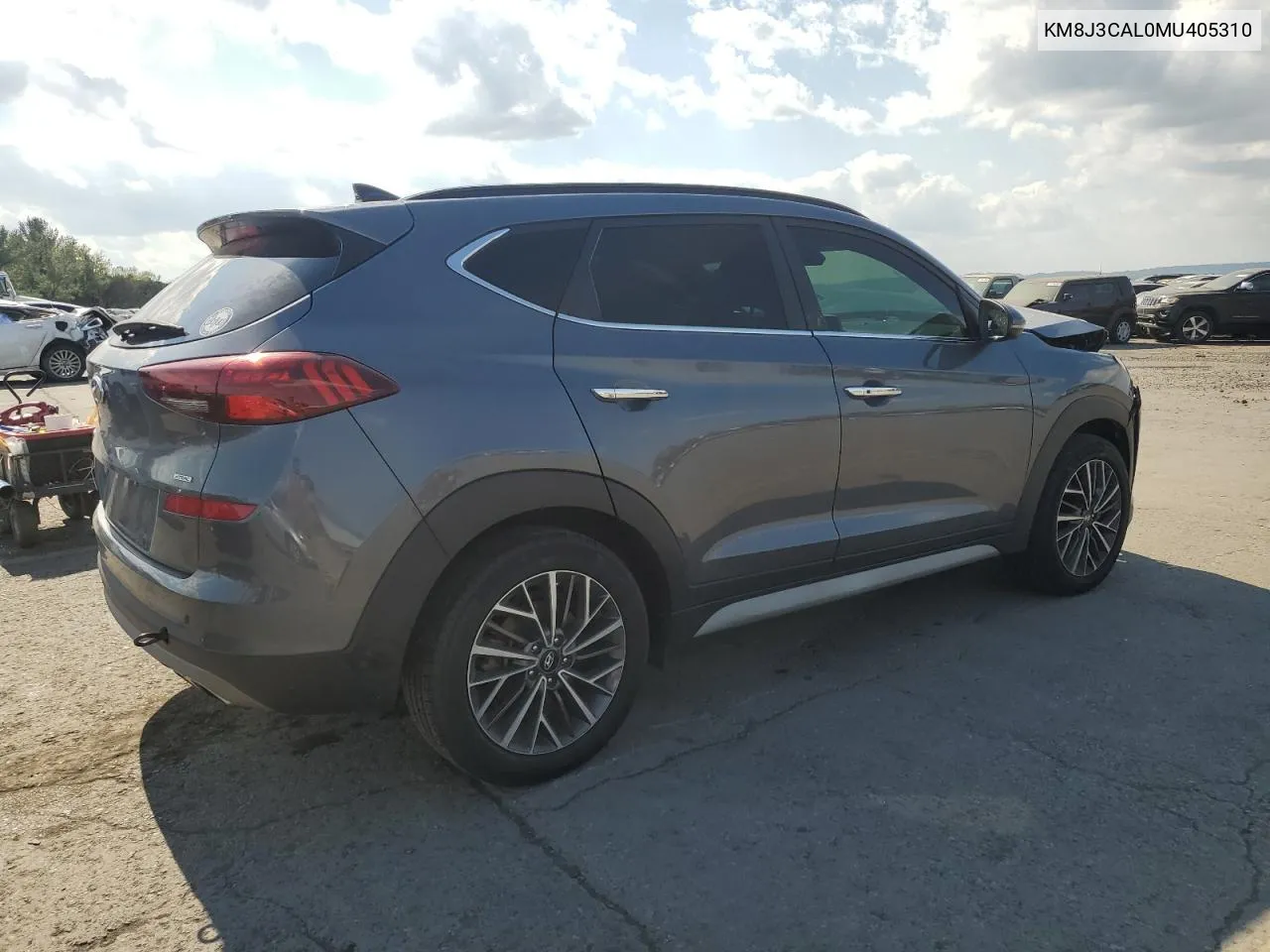 2021 Hyundai Tucson Limited VIN: KM8J3CAL0MU405310 Lot: 74942554