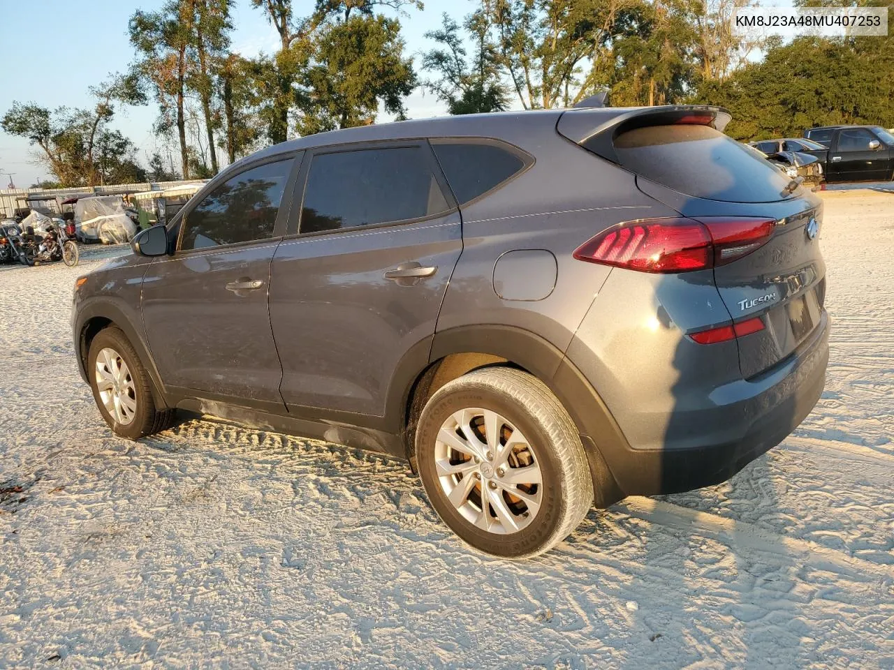 2021 Hyundai Tucson Se VIN: KM8J23A48MU407253 Lot: 74970614