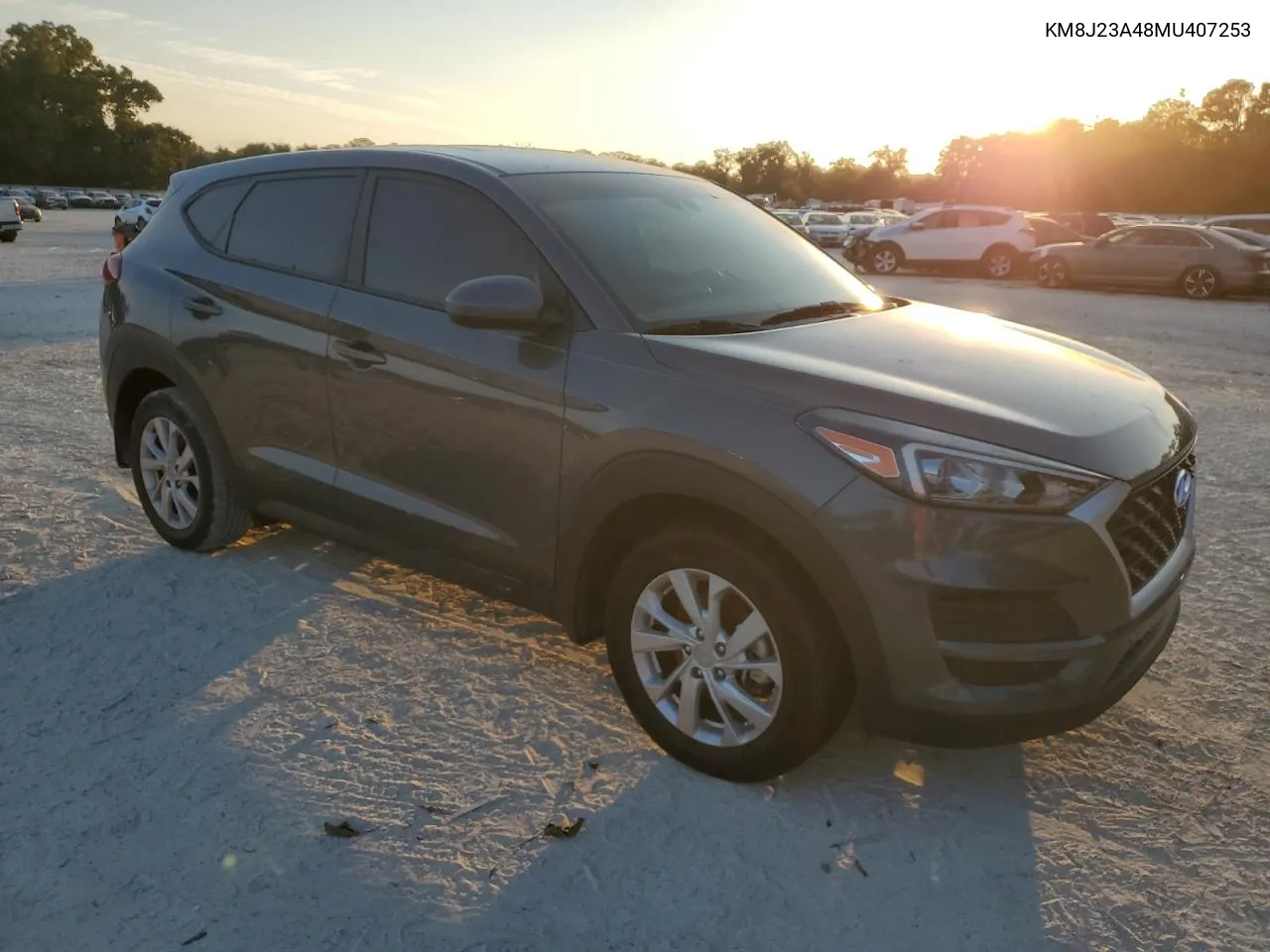 2021 Hyundai Tucson Se VIN: KM8J23A48MU407253 Lot: 74970614