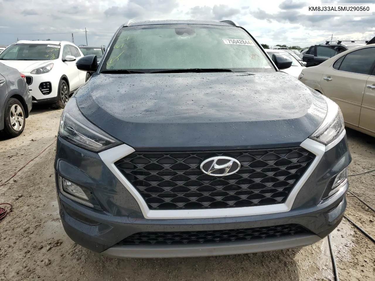 2021 Hyundai Tucson Limited VIN: KM8J33AL5MU290560 Lot: 75042844