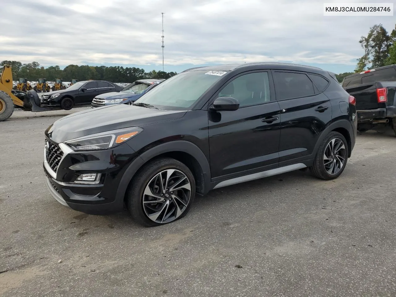 2021 Hyundai Tucson Limited VIN: KM8J3CAL0MU284746 Lot: 75487414