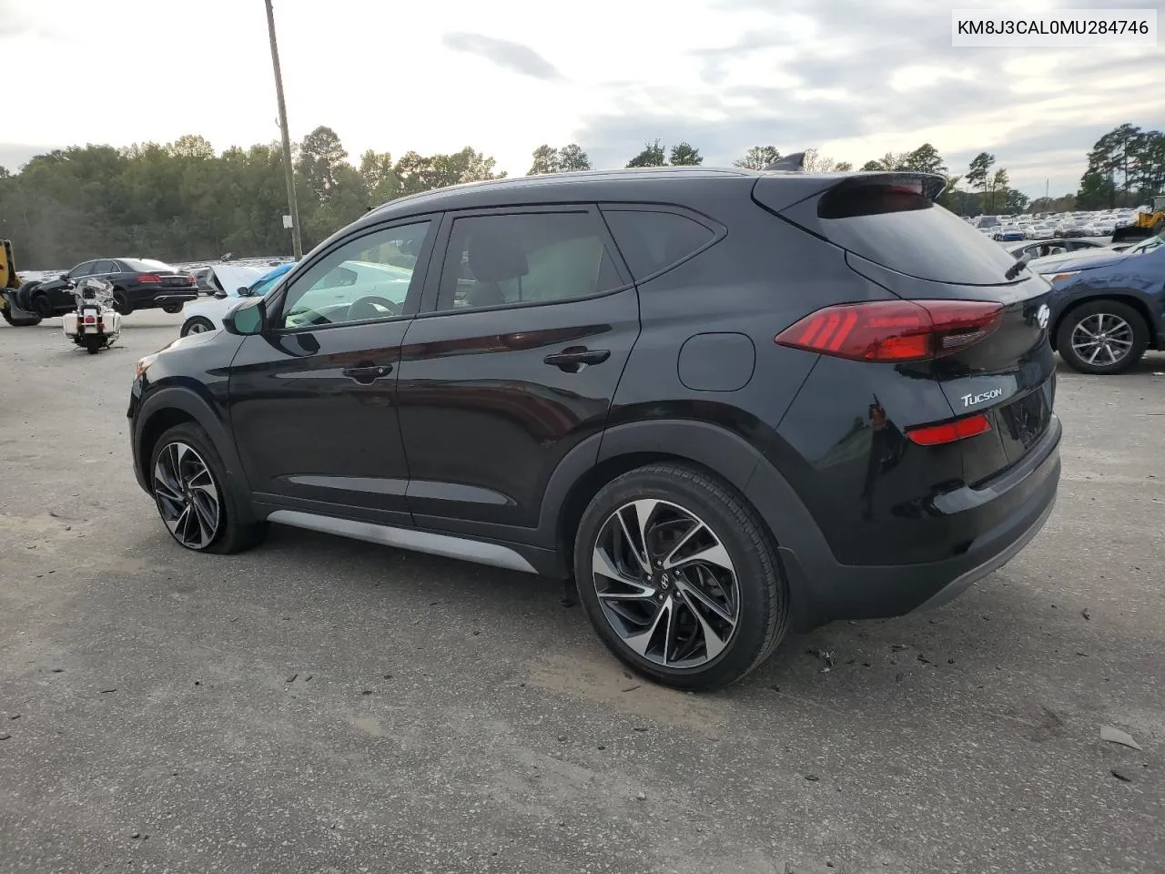 2021 Hyundai Tucson Limited VIN: KM8J3CAL0MU284746 Lot: 75487414