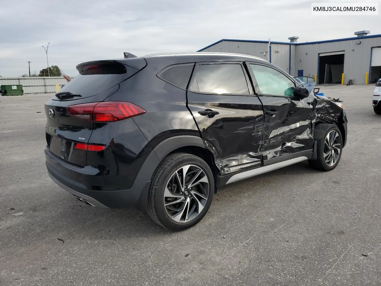 2021 Hyundai Tucson Limited VIN: KM8J3CAL0MU284746 Lot: 75487414