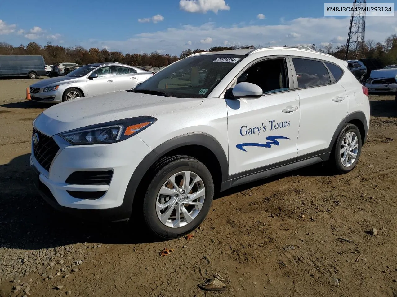 2021 Hyundai Tucson Limited VIN: KM8J3CA42MU293134 Lot: 75828554