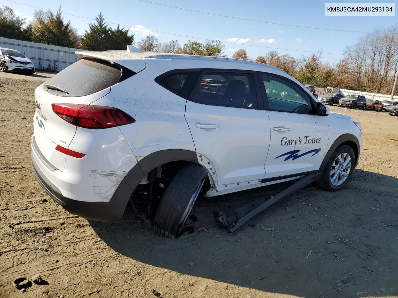 2021 Hyundai Tucson Limited VIN: KM8J3CA42MU293134 Lot: 75828554