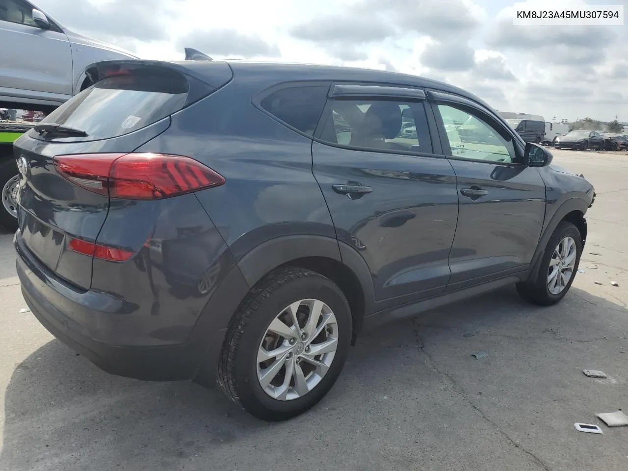 2021 Hyundai Tucson Se VIN: KM8J23A45MU307594 Lot: 75835104