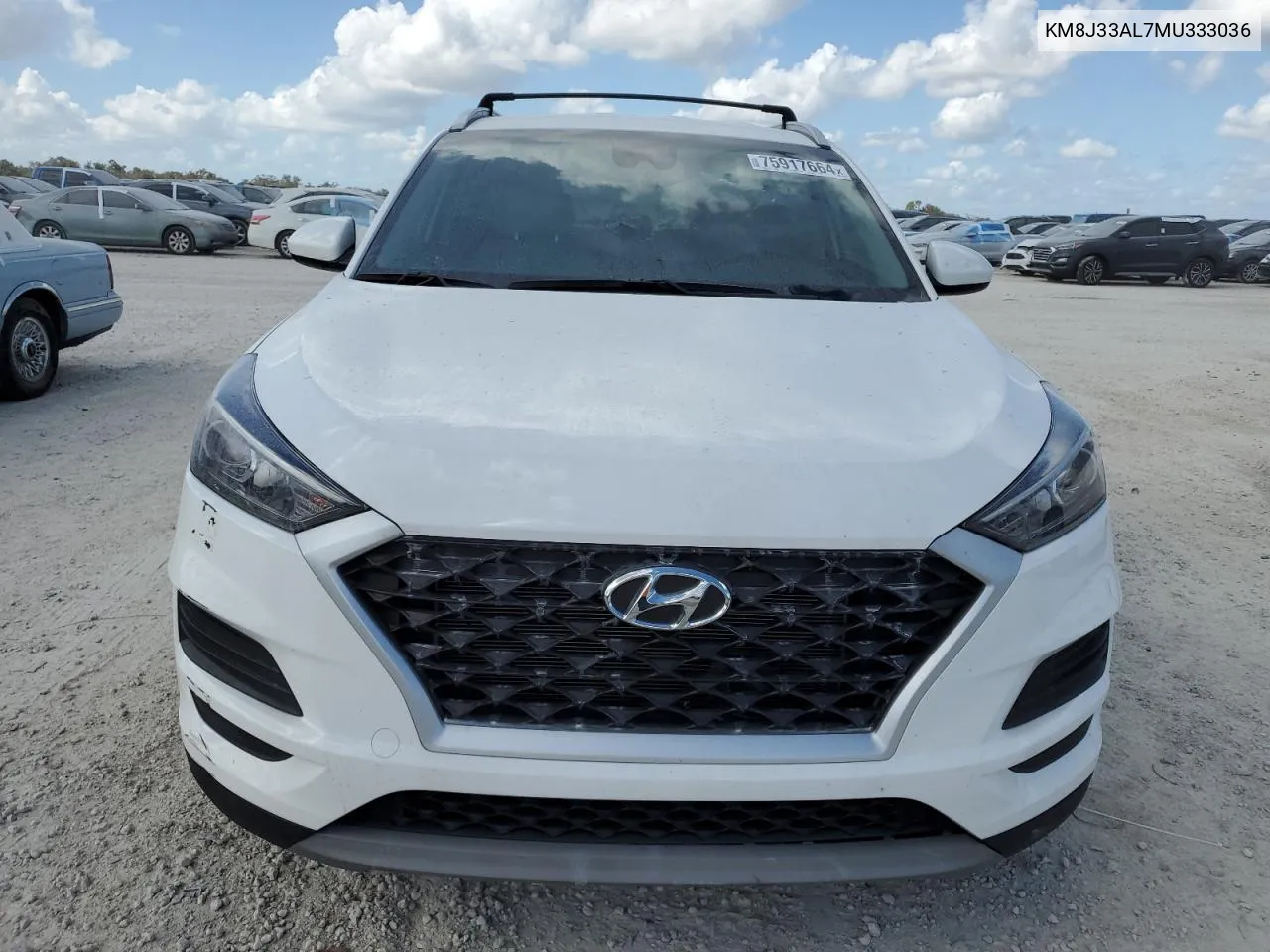 2021 Hyundai Tucson Limited VIN: KM8J33AL7MU333036 Lot: 75917664