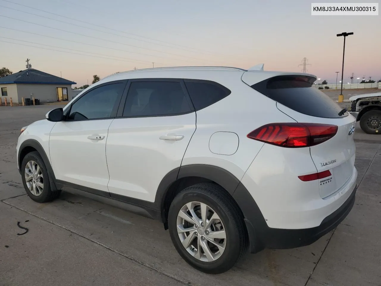 2021 Hyundai Tucson Limited VIN: KM8J33A4XMU300315 Lot: 76137614