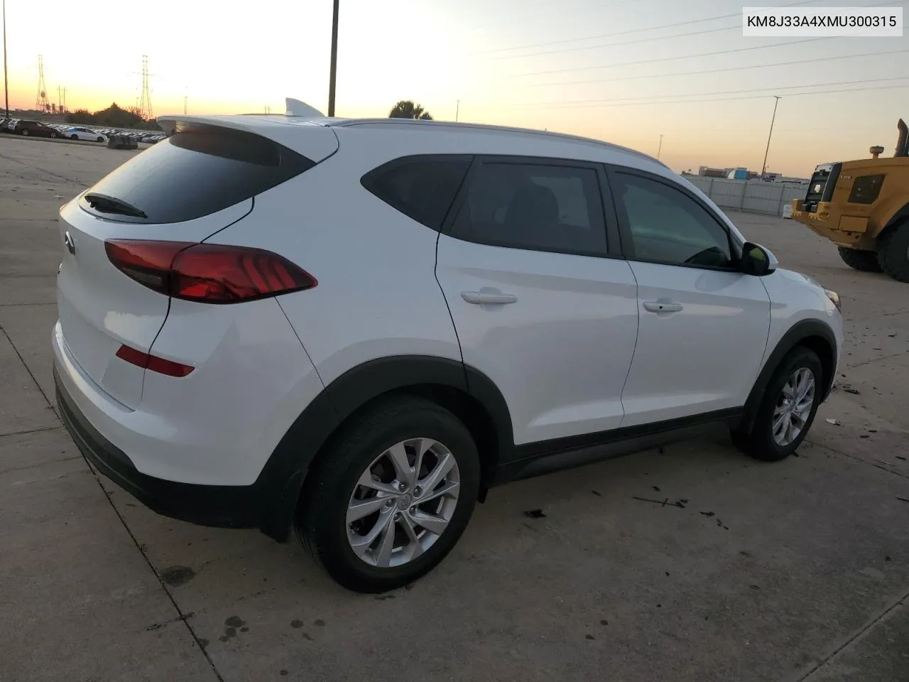 2021 Hyundai Tucson Limited VIN: KM8J33A4XMU300315 Lot: 76137614