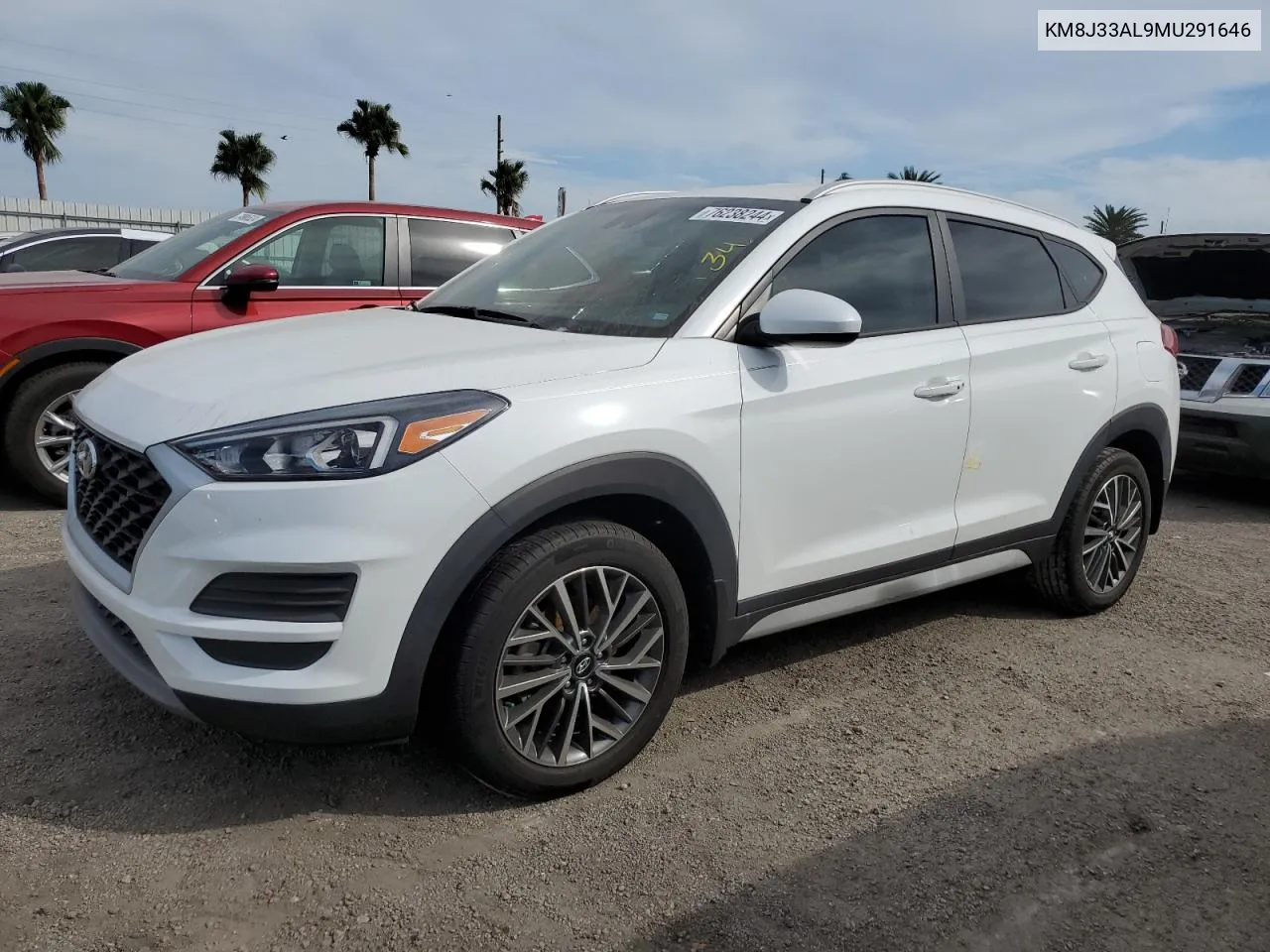 2021 Hyundai Tucson Limited VIN: KM8J33AL9MU291646 Lot: 76238244