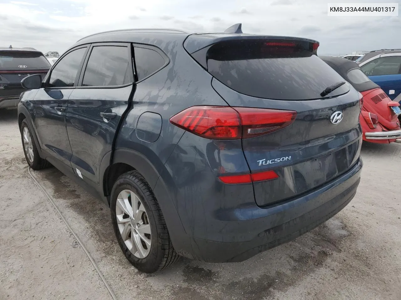 2021 Hyundai Tucson Limited VIN: KM8J33A44MU401317 Lot: 76324464