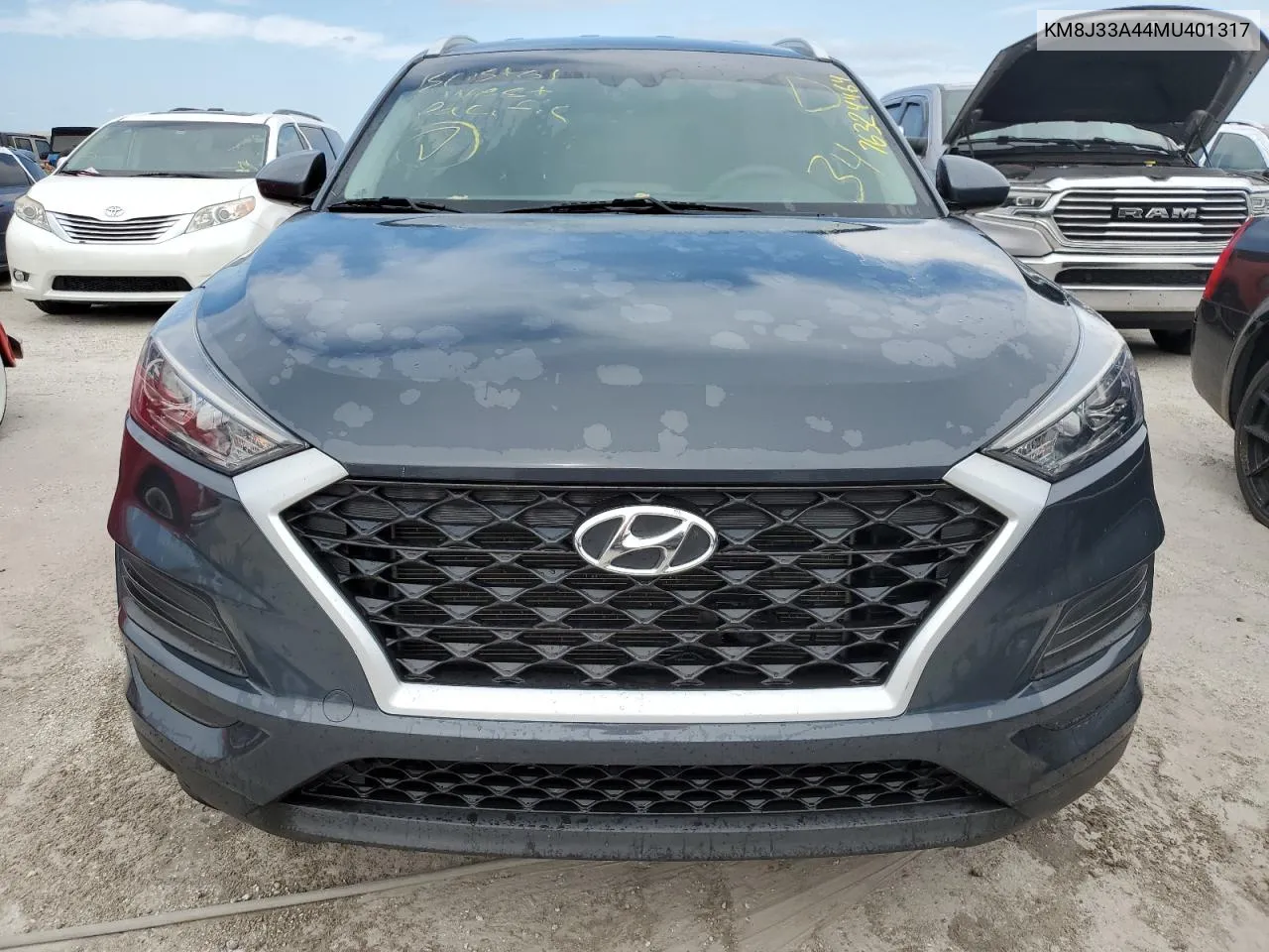 2021 Hyundai Tucson Limited VIN: KM8J33A44MU401317 Lot: 76324464