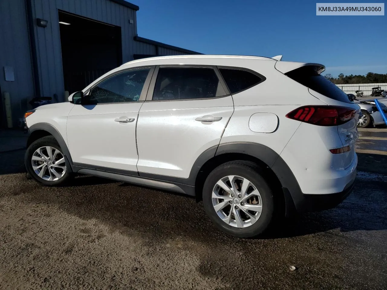 2021 Hyundai Tucson Limited VIN: KM8J33A49MU343060 Lot: 76613804