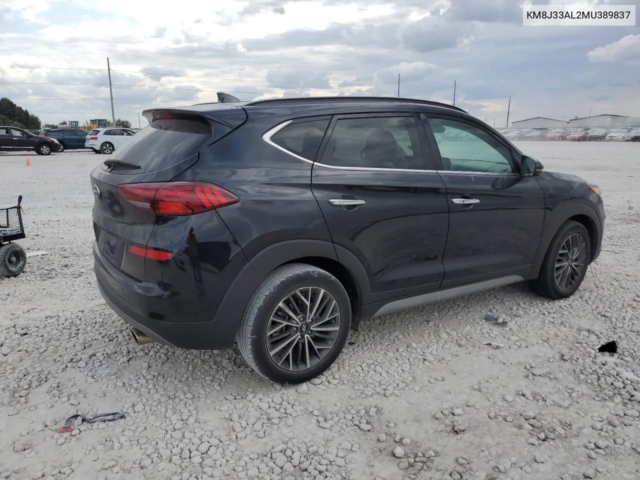 2021 Hyundai Tucson Limited VIN: KM8J33AL2MU389837 Lot: 76723814