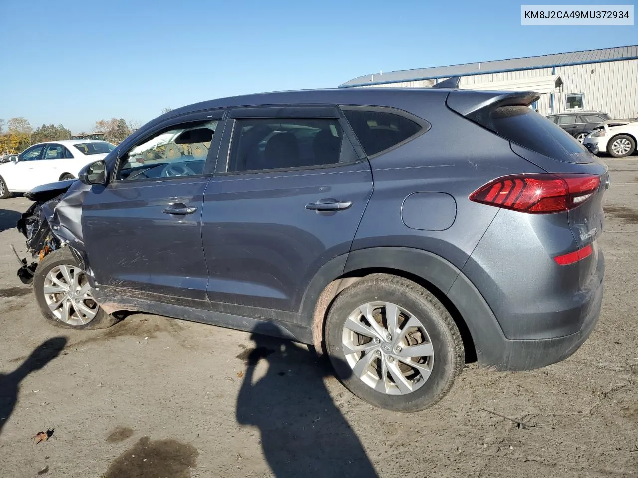 2021 Hyundai Tucson Se VIN: KM8J2CA49MU372934 Lot: 77077274