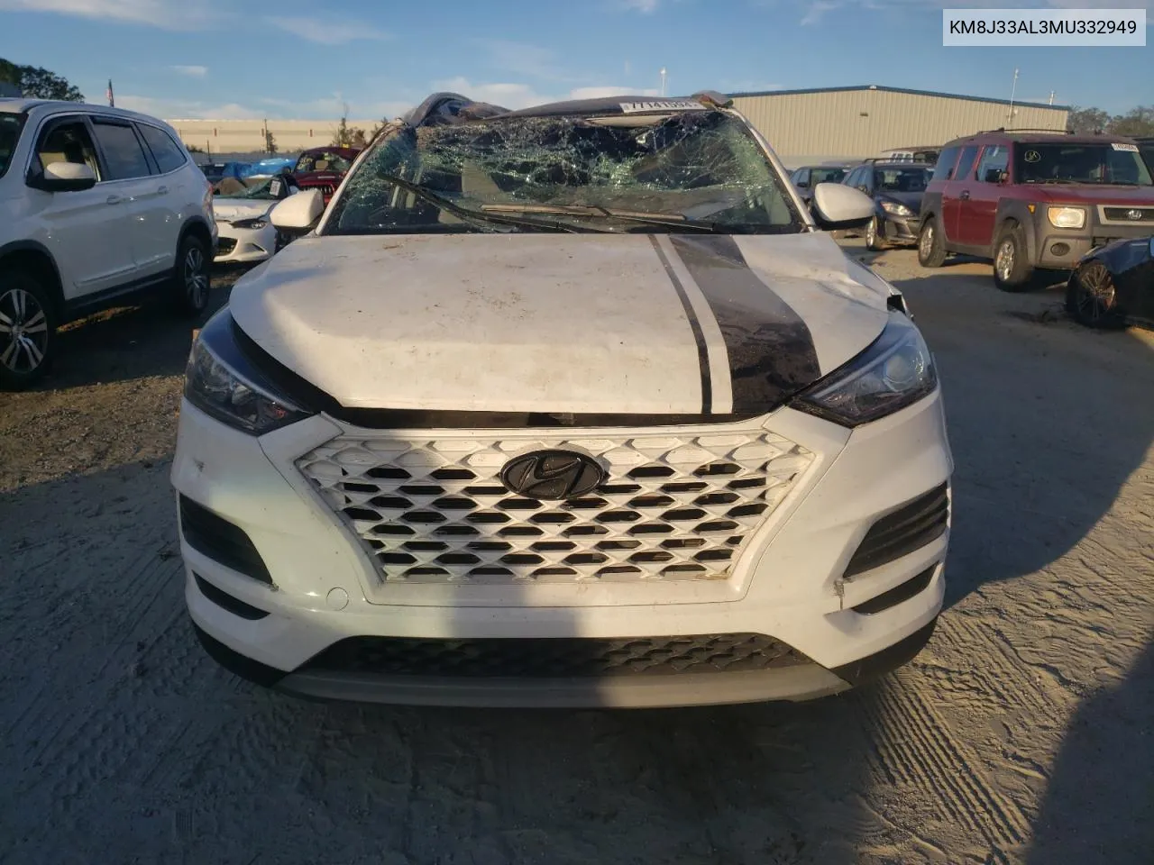 KM8J33AL3MU332949 2021 Hyundai Tucson Limited