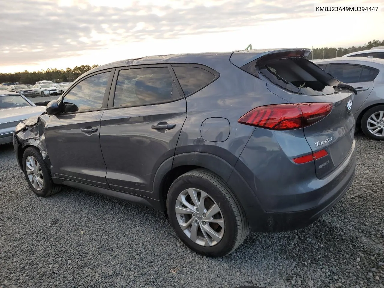 2021 Hyundai Tucson Se VIN: KM8J23A49MU394447 Lot: 77171464