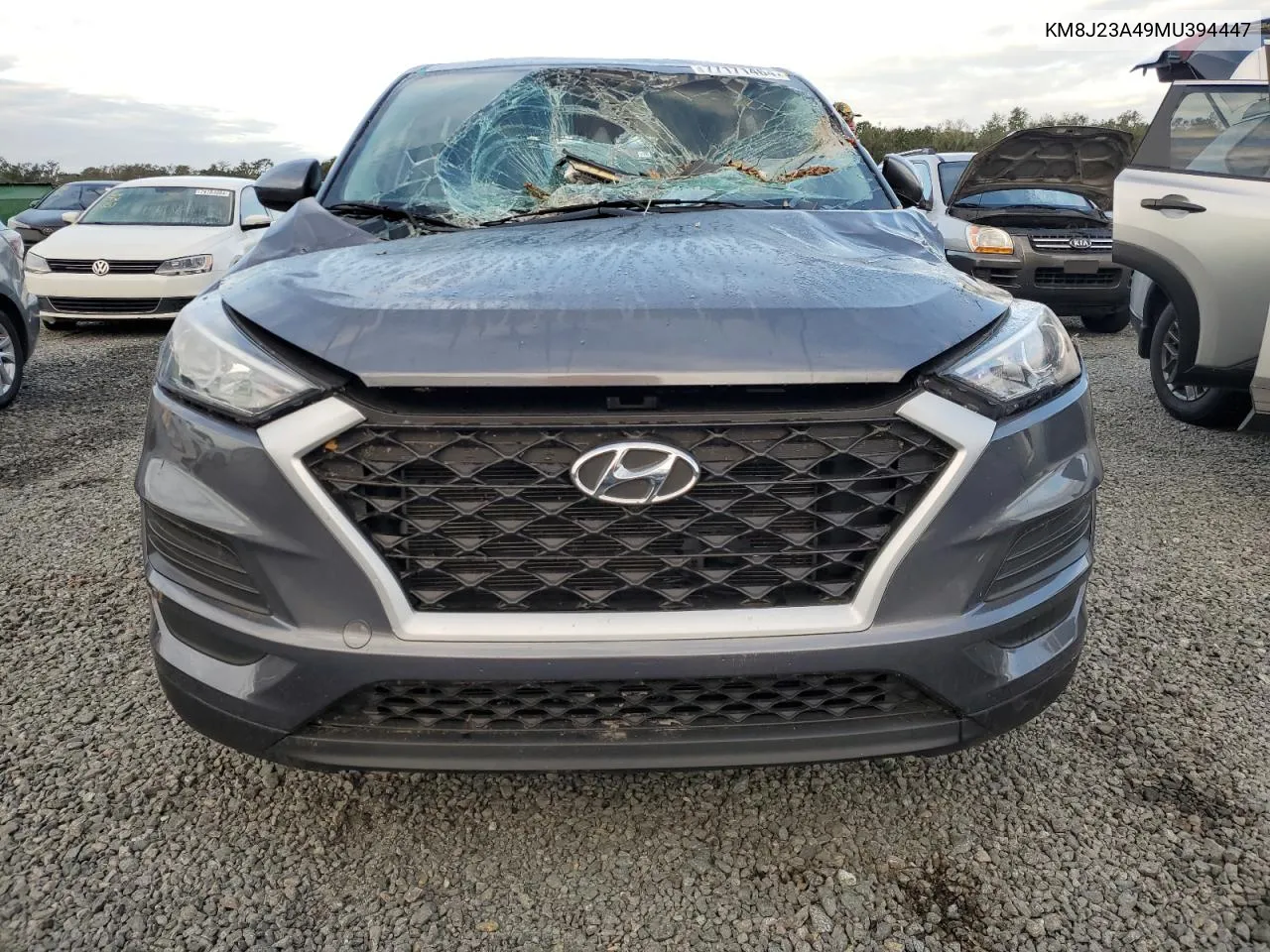 2021 Hyundai Tucson Se VIN: KM8J23A49MU394447 Lot: 77171464