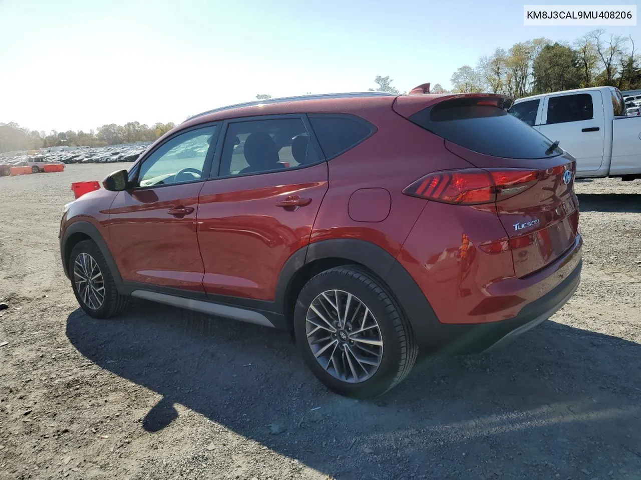 2021 Hyundai Tucson Limited VIN: KM8J3CAL9MU408206 Lot: 77524024