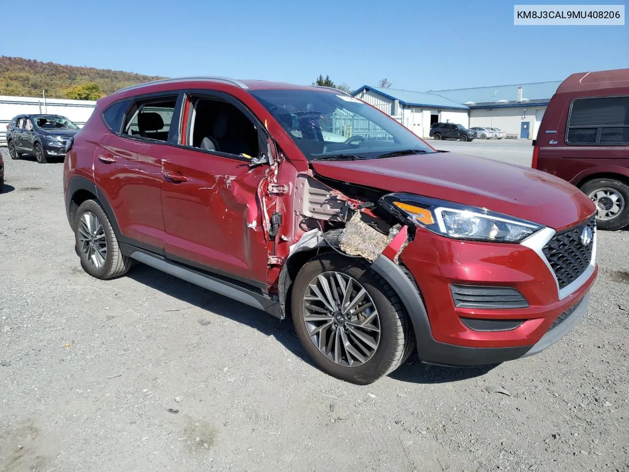 KM8J3CAL9MU408206 2021 Hyundai Tucson Limited