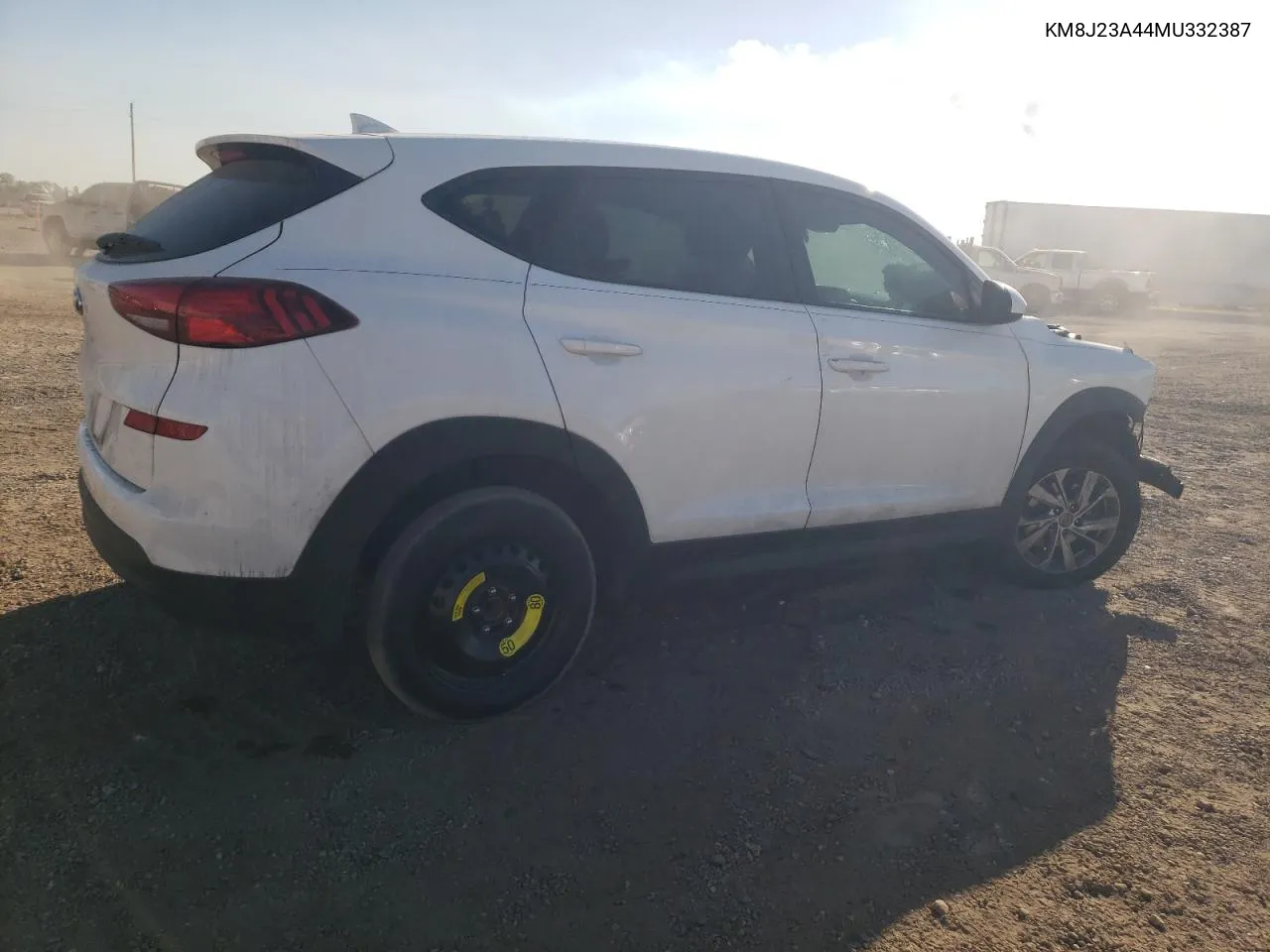 2021 Hyundai Tucson Se VIN: KM8J23A44MU332387 Lot: 77623684