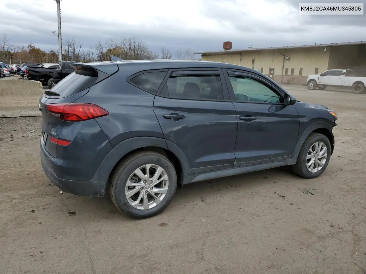 2021 Hyundai Tucson Se VIN: KM8J2CA46MU345805 Lot: 77825734