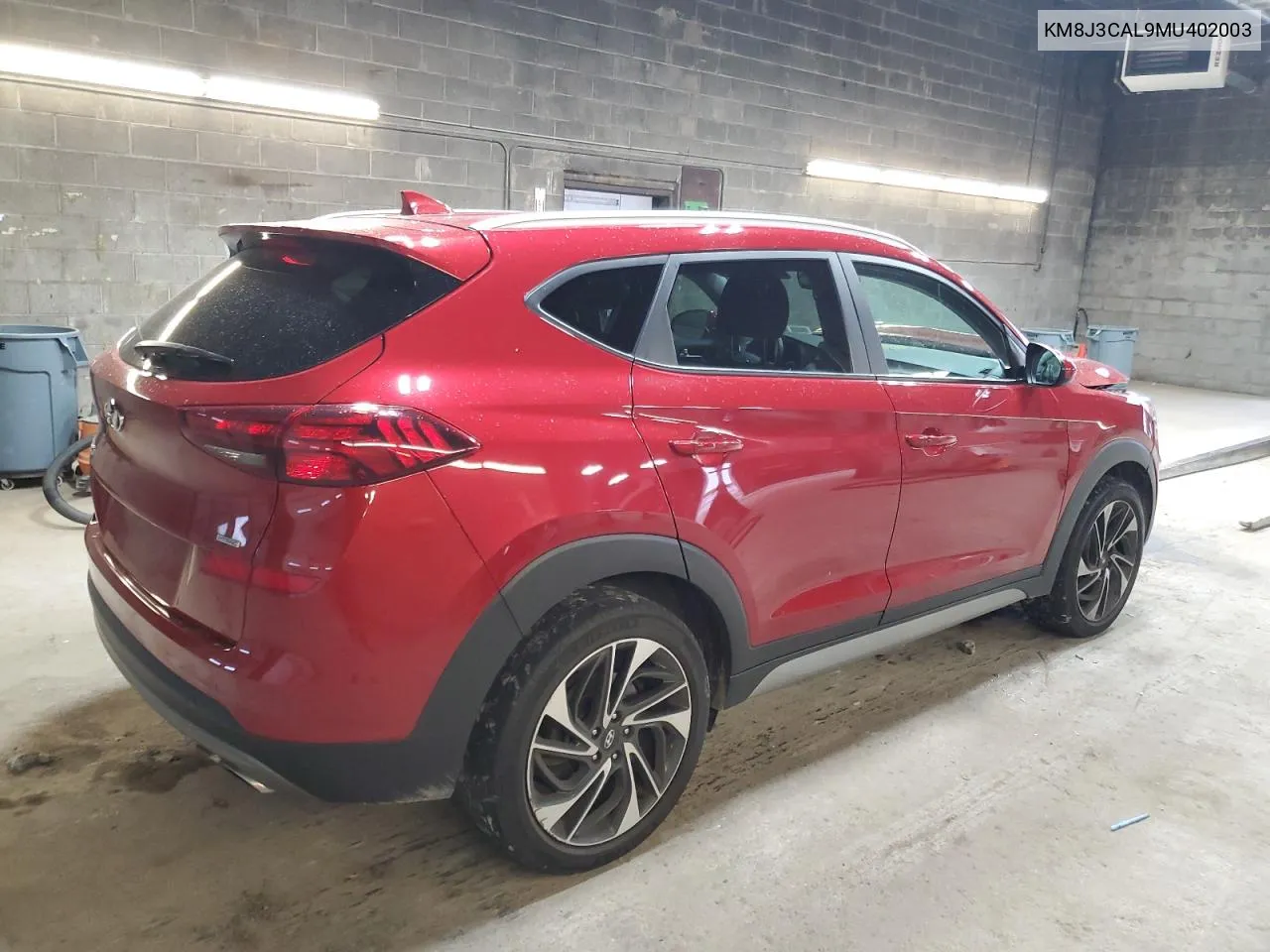 2021 Hyundai Tucson Limited VIN: KM8J3CAL9MU402003 Lot: 78077114