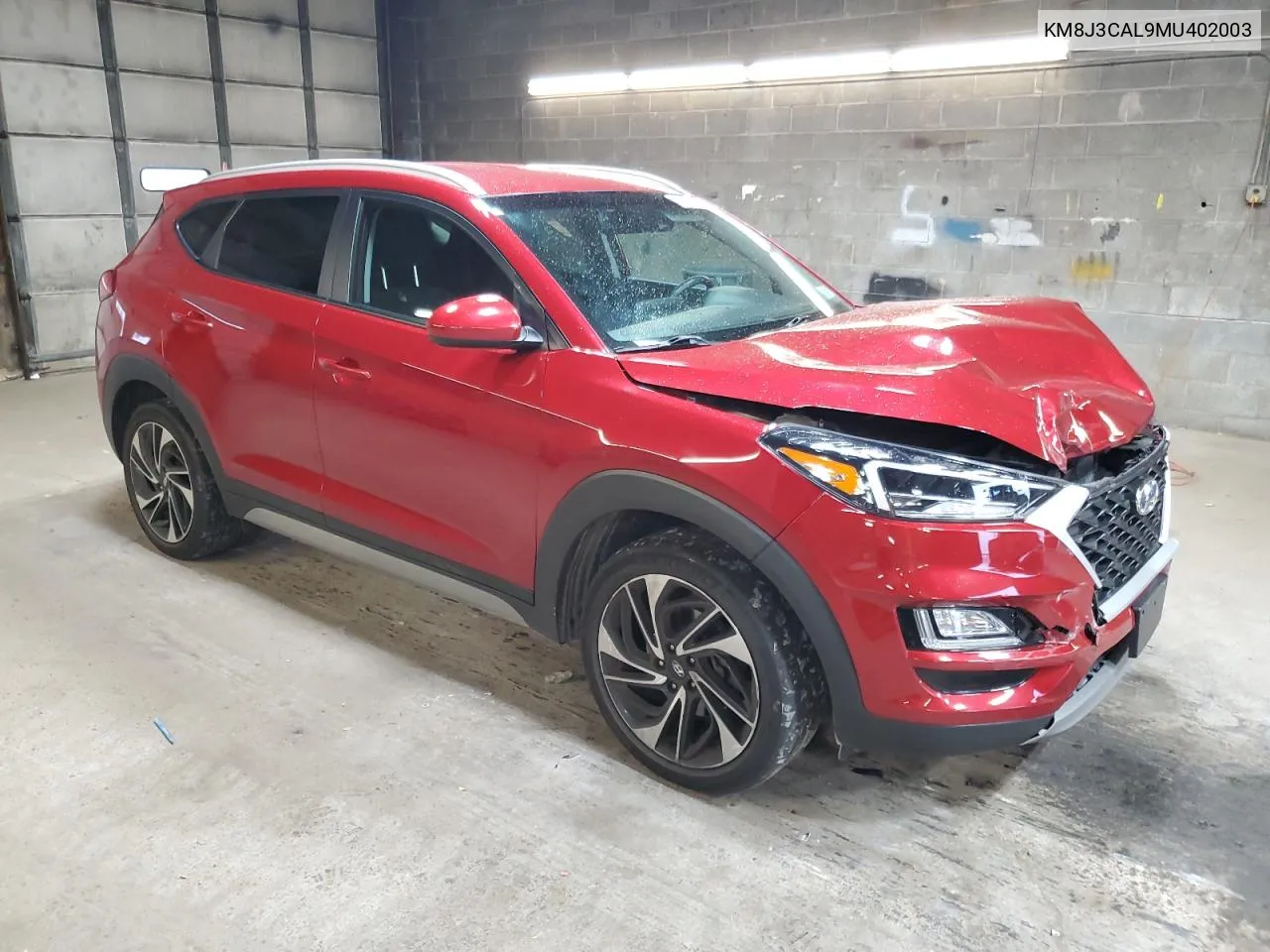 2021 Hyundai Tucson Limited VIN: KM8J3CAL9MU402003 Lot: 78077114