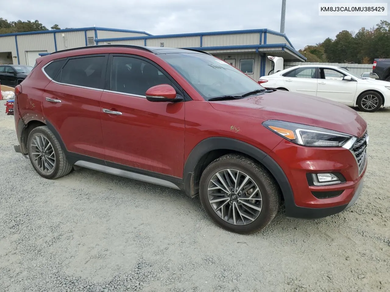 2021 Hyundai Tucson Limited VIN: KM8J3CAL0MU385429 Lot: 78197314