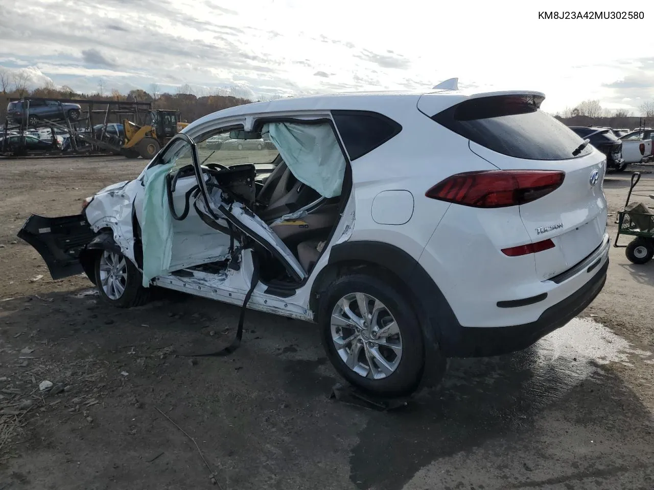 2021 Hyundai Tucson Se VIN: KM8J23A42MU302580 Lot: 78219664